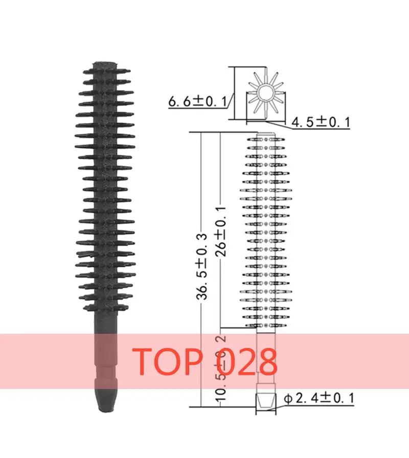 OEMマスカラアプリケーター使い捨てマスカラワンドブラシまつげエクステンション用