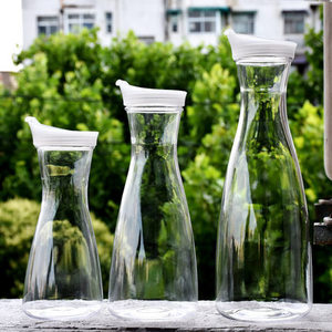 <span class=keywords><strong>Carafe</strong></span> à <span class=keywords><strong>jus</strong></span> transparente avec couvercle à clapet - Product Image 1