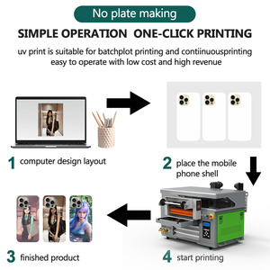 Nhà máy trực tiếp UV dtf 4060 kỹ thuật số UV máy in phun cho chai trường hợp điện thoại t Áo sơ mi Pet mặt nạ tùy chỉnh in kẹo wrappers - Product Image 4
