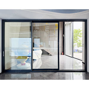 Véranda en aluminium personnalisé <span class=keywords><strong>porte</strong></span> <span class=keywords><strong>coulissante</strong></span> double en verre trempé <span class=keywords><strong>porte</strong></span> <span class=keywords><strong>coulissante</strong></span> <span class=keywords><strong>prix</strong></span> des Philippines - Product Image 5