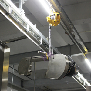 Scie à démembrer les carcasses de type ceinture pour porcs, équipement d'abattage d'abattoir à prix abordable pour la transformation porcine - Product Image 5