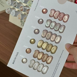 Rouni – Kit de vernis gel UV effet œil de chat froid, 40 couleurs, pour manucure professionnelle en salon, à retirer par trempage - Product Image 4