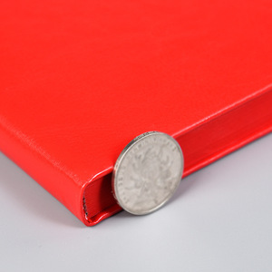Cuadernos de tapa dura de PU línea horizontal personalizada página interior Bloc de notas escuela estudiante papelería suministros de oficina estacionarios espacios en blanco - Product Image 4