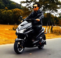 Moto électrique rétro CKD EEC 12 pouces à 2 roues, 2700W, vitesse 85km/h, fabriquée par le fabricant, moto électrique à vendre