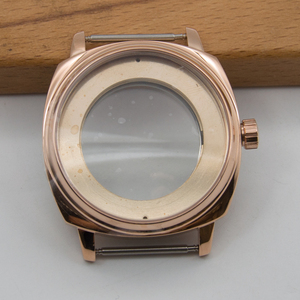 Caja de Reloj de Acero Inoxidable PVD Pulido de 41 mm, Movimiento ETA 2836 Miyota <span class=keywords><strong>Serie</strong></span> 82, Herramienta y Pieza para Reloj de Pulsera 316L - Product Image 4