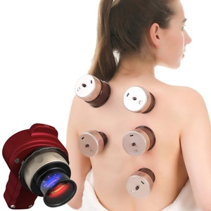Juego de Ventosas de Vidrio para Terapia de Masaje, Promueve la Circulación Sanguínea, 5 Cabezales de Repuesto, Dispositivo Eléctrico - Product Image 1