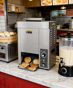 Nouvelle machine électrique automatique haute productivité 220V pour la production de croissants, de pains à hamburger et de produits de boulangerie, utilisant la farine et les œufs comme matières premières, pour les professionnels de la restauration. - Product Image 2
