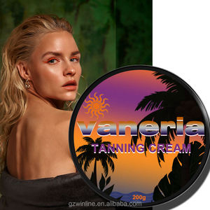 VANERIA - Crema Bronceadora de Marca Privada, Fragancia y Textura Personalizadas, <span class=keywords><strong>Autobronceador</strong></span>, Loción Bronceadora sin Sol para un Brillo Oscuro, OEM - Product Image 1