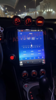 Pemutar Video Radio DVD mobil IPS 12.1 inci Android untuk Nissan 350z/370z 2008-2018 Monitor Audio Multimedia dengan Carlpay 4G