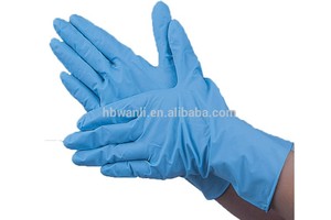 Consommables médicaux colorés de gants d'examen de nitriles jetables libres de poudre pour la vente en gros - Product Image 3