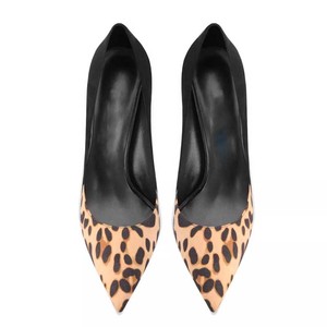Commercio all'ingrosso nero leopardo stampa a punta chiusa <span class=keywords><strong>tacchi</strong></span> alti per le donne Super sottili <span class=keywords><strong>tacchi</strong></span> a spillo eleganti Pumps per ufficio Party Dress estate - Product Image 3