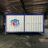 Estación de Carga de Energía Solar 20HC en Oferta, Contenedor Prefabricado para Almacenamiento de Energía, Cabina de Carga para Carga Solar en Exteriores