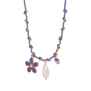 Collar de Estilo Bohemio con Dijes de Estrella de Mar y Conchas, Joyería de Playa de Verano para Niñas, Colorido y de Ensueño - Product Image 6