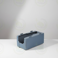Bacs de picking pliables en PP personnalisables pour entrepôt d'usine, bacs de stockage recyclables en plastique de taille sur mesure