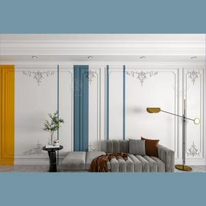 Moldura de Poliuretano Resistente a las Manchas OR-7454, Elegante Adorno Floral Decorativo para Exteriores y Villas - Product Image 6