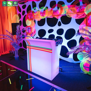 <span class=keywords><strong>Atril</strong></span> acrílico para escenario de conciertos, podio de plástico para boda - Product Image 5