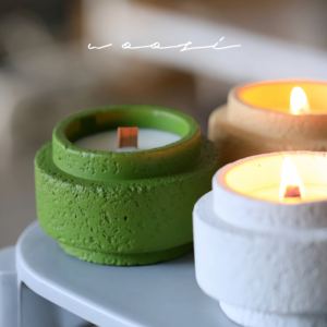 Ciment aromathérapie huile essentielle bougie parfumée pour la cire de soja créative à la main maison intérieur cadeau d'anniversaire - Product Image 3