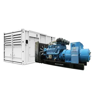 Diskon Pabrik Generator Daya Siaga Diesel 2200KW/2750KVA Tegangan Tinggi Yuchai/Mtu