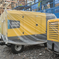 Compresseur d'air diesel portable Atlas Copco XAS XATS XAVS XARS neuf, à faible bruit, avec roulement central, pour les industries du ciment et de l'exploitation minière