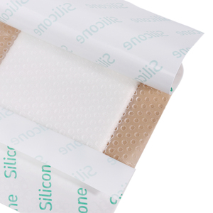 Pansement imperméable doux à bordure délicate, pansement en mousse de silicone hautement absorbant 7,5x7,5cm, certifié CE, désinfectant à infrarouge lointain - Product Image 2