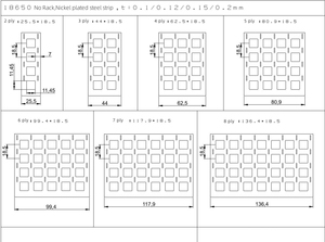Tira de Níquel para Conexión de Baterías 18650 y 21700, Lámina de Níquel para Conexiones Simples, Múltiples, Paralelas o Desalineadas - para Accesorios de Conectores - Product Image 4