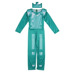 Disfraz de cosplay de <span class=keywords><strong>Minecraft</strong></span> Edición Clásica con Armadura de Diamante para Niños, Unisex, Sintético, para Juego de Rol Transfronterizo - Product Image 5