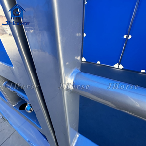 Çin'de At Etkinlikleri İçin 10x10ft Prefabrik Galvanizli Taşınabilir PVC At Ahırı Geçici At Bölmesi - Product Image 3