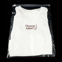 Nouvelles sacs à fermeture éclair en LDPE durables avec logo personnalisé imprimé en gravure, pour supermarchés, réutilisables, emballage pour maillots de bain, finition mate givrée