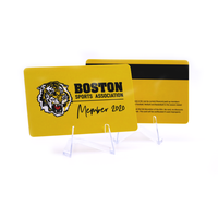 Carte d'identité intelligente en PVC ISO CR80 RFID standard Impression sans contact Logo personnalisé Communication NFC Paiement d'entreprise Adhésion