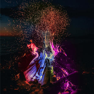 Poudre magique pour flammes colorées, poudre à feu changeante de couleur 10g 15g 25g 30g, articles de fête pour feu de camp, brasero, événements en plein air - Product Image 2