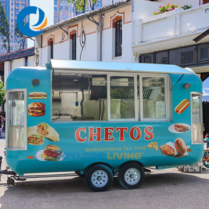 Nouveau camion de restauration rapide en acier inoxydable, camion de vente ambulante de crème glacée, de café et de boissons pour la vente au détail et la restauration - Product Image 2