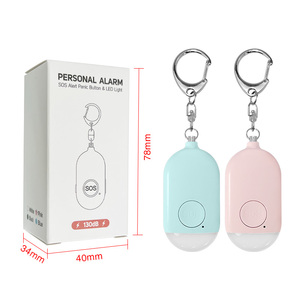 Sistema <span class=keywords><strong>de</strong></span> Alarma Portátil <span class=keywords><strong>de</strong></span> 130dB con Llavero, Botón <span class=keywords><strong>de</strong></span> Pánico <span class=keywords><strong>SOS</strong></span> para Personas Mayores, Batería <span class=keywords><strong>de</strong></span> Litio Recargable, Rango <span class=keywords><strong>de</strong></span> Detección <span class=keywords><strong>de</strong></span> 20-30m - Product Image 3