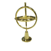 Gyroscope mécanique en zinc usiné CNC sur mesure, anti-gravité, pour le bout des doigts, services d'électroérosion à fil, jouet anti-stress, marque ND, haute qualité
