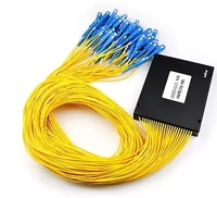 Boîtier de répartiteur PLC ABS 1x16 1x32 avec connecteur SC UPC APC, répartiteur de fibre optique en cassette