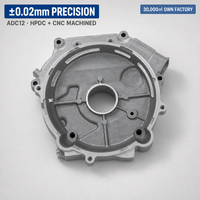 Cache-moteur en aluminium moulé sous pression pour NEV, usiné CNC ADC12, pour moteur électrique, groupe électrogène 5GF, OEM, MOQ 100 pièces