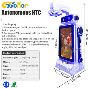 Parc d'attractions One Player VR Robot Game Machine <span class=keywords><strong>Réalité</strong></span> <span class=keywords><strong>virtuelle</strong></span> avec lunettes VR pour enfants et adultes - Product Image 6