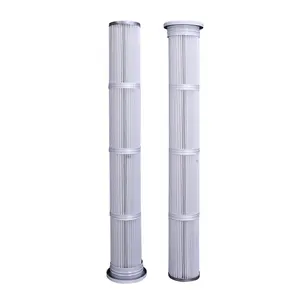 Direct Wholesale Active Carbon Air Stainless Steel Pleated Dust Cartridge Filter