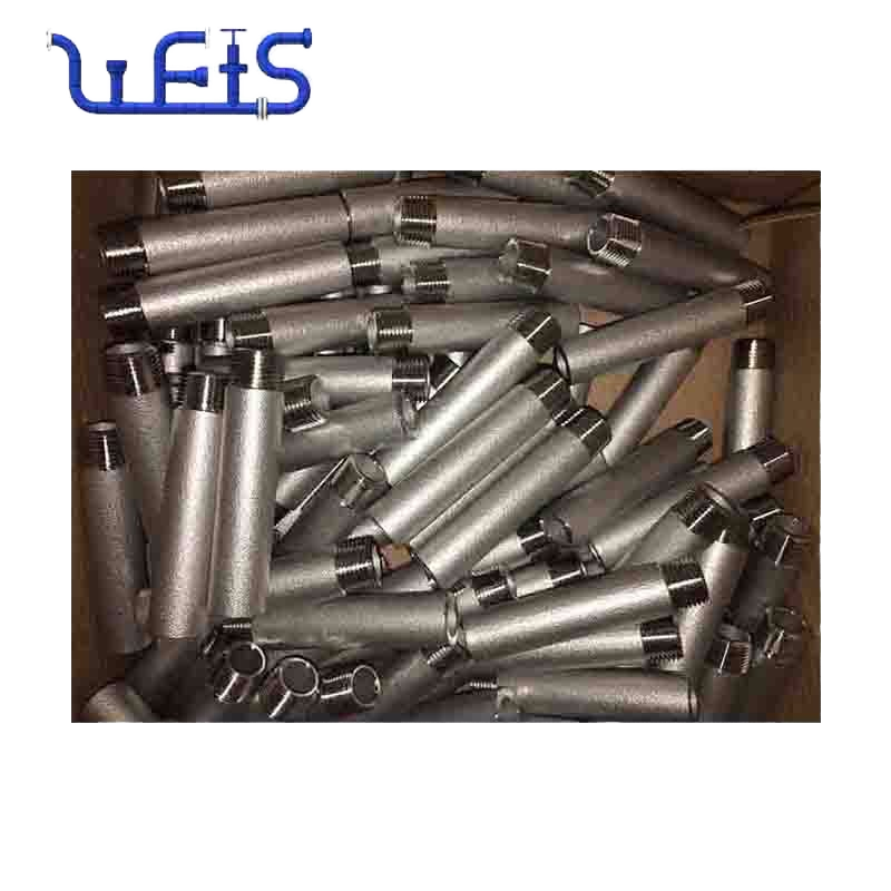 MSSP 銀テ MSS SP95 Stainless Steel DN100XDN50 Nipple - WELS Coupling