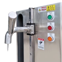 Industriële multifunctionele fruit- en groenteschilmachine van roestvrij staal voor de keuken, geschikt voor ananaswortels