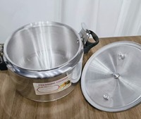 Autocuiseur en aluminium Jumbo 5L 7L 9L 11L 15L, choix de capacités multiples 22cm 24cm 26cm 28cm 30cm, Canner Best Global