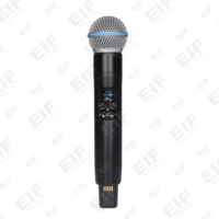 Nouveau microphone sans fil Beta58a pour scène, église et concert