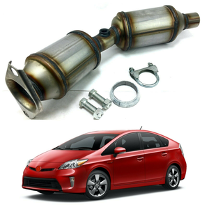 Convertisseur catalytique à trois voies, remplacement direct pour Toyota Prius 1.8L 2010-2015, ensemble de système d'échappement en acier inoxydable - Product Image 6