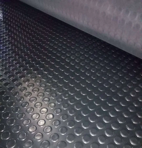 Rollo de alfombrilla de suelo de hoja de goma de moneda de cubierta de barco de alta fricción antideslizante de 3mm para escaleras - Product Image 5