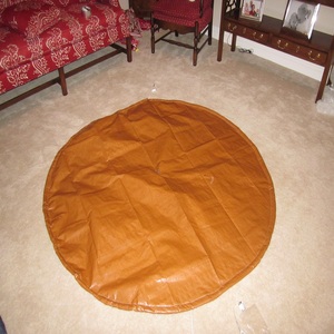 COUVERTURES et BÂCHES, 26' Diamètre Rond 15 Mil Polyéthylène Marbre Couverture terrain de sport <span class=keywords><strong>Maison</strong></span> Couvre-plaques - Product Image 1