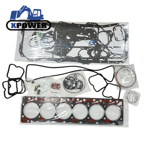 Kit de révision complet Xpower 4089649 pour moteur 6BT5.9 6BT R215-7 R225-7, comprenant un jeu de joints inférieurs 3802376 pour excavatrice - Product Image 1