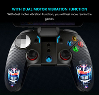 Manette de jeu sans fil Android Phone pour Ps3 Controller Blue tooth Joystick Games P3 Dual Motor Vibration Turbo Mobile Game Controller