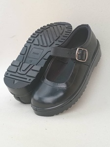 Zapatos Escolares Negros Formales Ligeros Antifatiga de PU para Estudiantes de Primaria y Secundaria, Aptos para Todas las Estaciones - Product Image 1