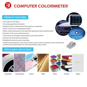 Colorímetro <span class=keywords><strong>de</strong></span> ordenador rentable doméstico para gestión <span class=keywords><strong>de</strong></span> color para Análisis <span class=keywords><strong>de</strong></span> Color Comparación <span class=keywords><strong>de</strong></span> diferencia <span class=keywords><strong>de</strong></span> color - Product Image 6