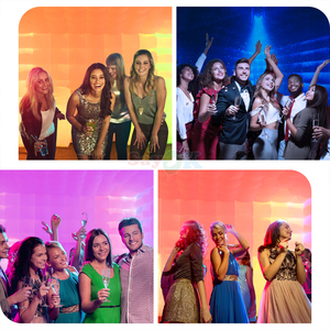 Carpas de cubo inflables para exteriores Sayok, tienda de fiesta inflable portátil para club nocturno con LED - Product Image 5