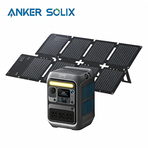 Smart Bluetooth WiFi App Control Anker SOLIX C300 300W Power Station 288Wh LiFePO4 <b>Battery</b> Solar Rechargeable <b>Backup</b> Power - Product Image 2